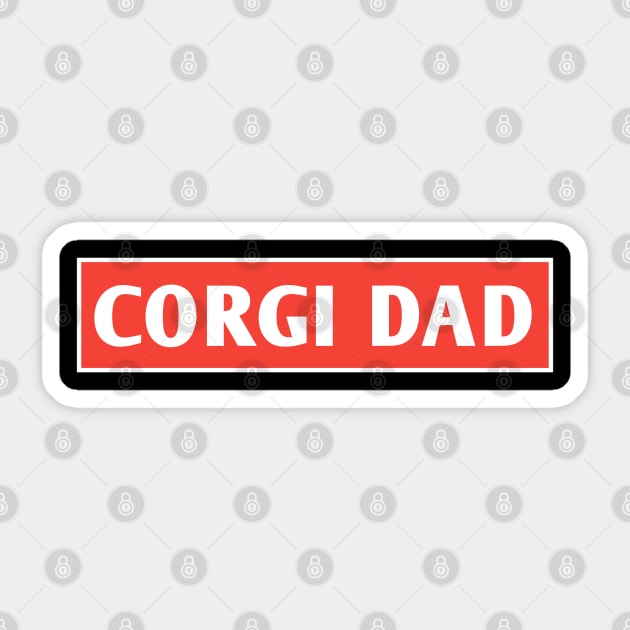 Corgi Dog Gifts Sticker by BlackMeme94